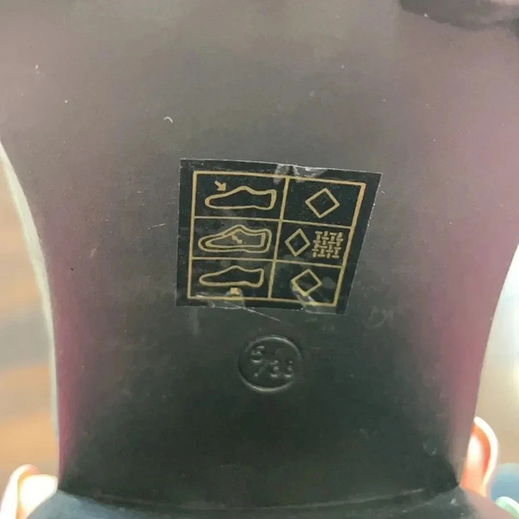 PrettyLittleThing Cleated Sole Zip Front High ankle Bootie Black Women’s size 7 - Picture 11 of 16